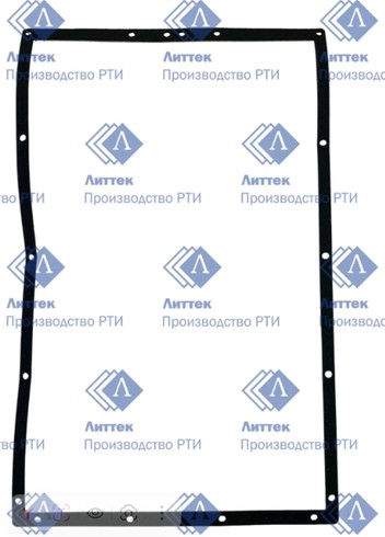 Уплотнитель вертикальный G13.31.1 (EPDM 150, 2 мм)