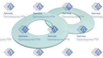 Прокладка А-32-10 ГОСТ 15180-86 (81×38×2 мм, Ф-4)
